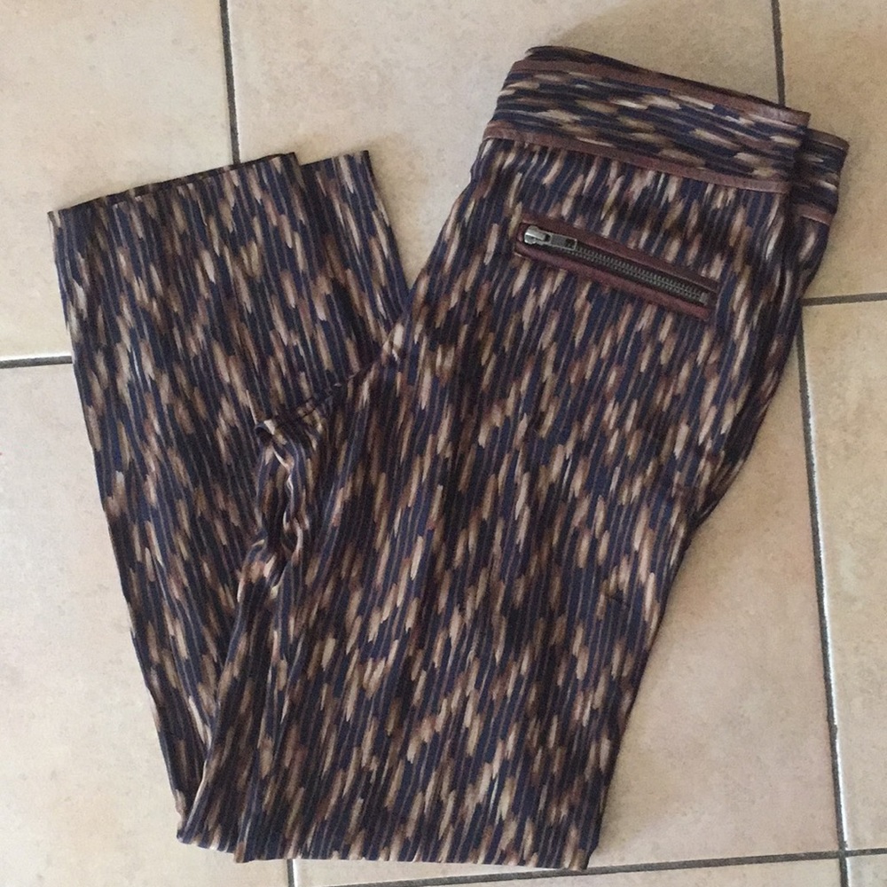 Elizabeth and James animal print pants